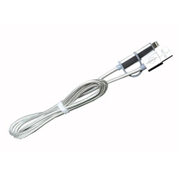 Кабель USB 2 в 1 (Lighting, MicroUSB)