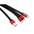Кабель USB 3 в 1 (Lighting, MicroUSB, Type-C)