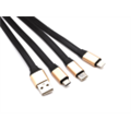 Кабель USB 3 в 1 (Lighting, MicroUSB, Type-C)