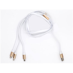 Кабель USB 3 в 1 (Lighting, MicroUSB, Type-C)
