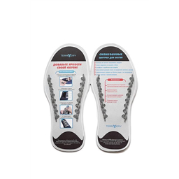 Шнурки силиконовые «Спорт»