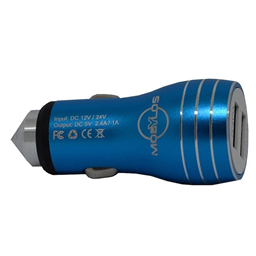 Зарядное устройство в прикуриватель авто на 2 USB выхода