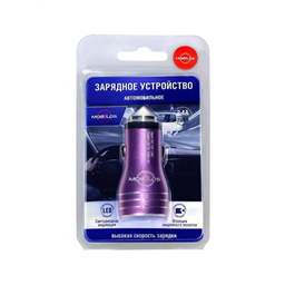 Зарядное устройство в прикуриватель авто на 2 USB выхода