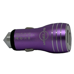 Зарядное устройство в прикуриватель авто на 2 USB выхода